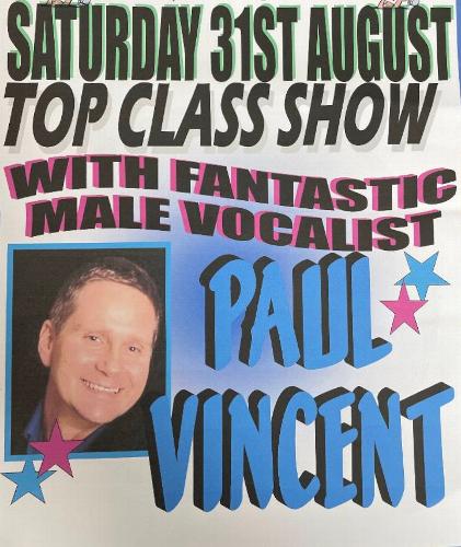 PAUL VINCENT Fantastic Male Vocalist